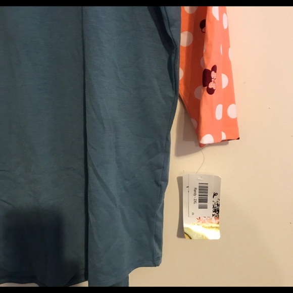 ➕BNWT Disney/LLR 2X Randy Blue w/ Polka Dot Minnie - Picture 3 of 5